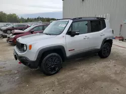 Salvage cars for sale at Franklin, WI auction: 2018 Jeep Renegade Trailhawk