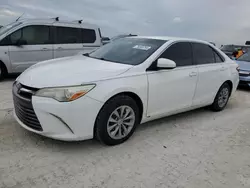 Salvage cars for sale from Copart Arcadia, FL: 2015 Toyota Camry LE