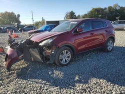 Salvage cars for sale at auction: 2017 KIA Sportage LX