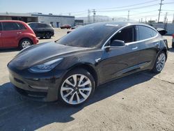 Salvage cars for sale at Sun Valley, CA auction: 2019 Tesla Model 3