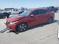 Nissan Vehiculos salvage en venta: 2022 Nissan Sentra SV