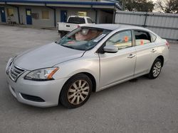 Salvage cars for sale at Orlando, FL auction: 2014 Nissan Sentra S