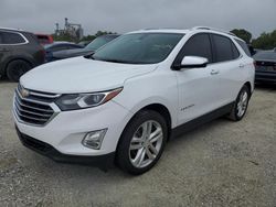 Chevrolet salvage cars for sale: 2020 Chevrolet Equinox Premier