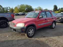 Salvage cars for sale at Portland, OR auction: 2000 Honda CR-V LX