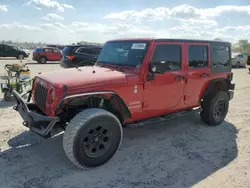 Jeep salvage cars for sale: 2012 Jeep Wrangler Unlimited Sport