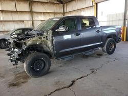 Salvage trucks for sale at Phoenix, AZ auction: 2017 Toyota Tundra Crewmax SR5