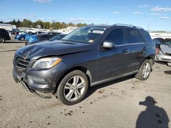 Salvage cars for sale at Pennsburg, PA auction: 2015 Mercedes-Benz ML 350 4matic