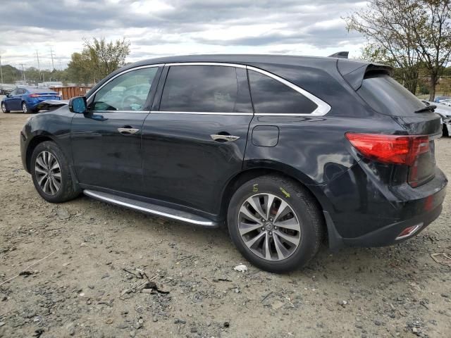 2016 Acura MDX Technology