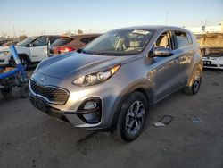 Salvage cars for sale at Brighton, CO auction: 2020 KIA Sportage LX