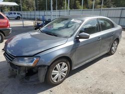 Salvage cars for sale at Savannah, GA auction: 2017 Volkswagen Jetta S