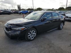 Salvage Cars with No Bids Yet For Sale at auction: 2025 Honda Civic LX