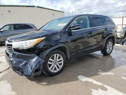 Toyota salvage cars for sale: 2016 Toyota Highlander LE