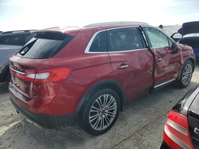 2016 Lincoln MKX Reserve