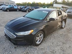 Salvage cars for sale at Memphis, TN auction: 2018 Ford Fusion SE