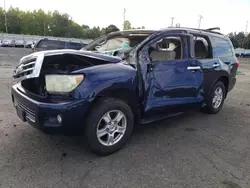 Salvage cars for sale at Portland, OR auction: 2008 Toyota Sequoia Limited