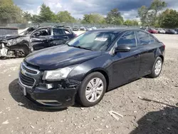 Chevrolet salvage cars for sale: 2016 Chevrolet Cruze Limited LS