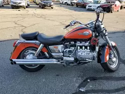 Salvage motorcycles for sale at Exeter, RI auction: 1999 Honda GL1500 C/2