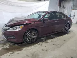 Honda salvage cars for sale: 2017 Honda Accord Sport