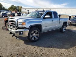 Salvage trucks for sale at New Britain, CT auction: 2015 GMC Sierra K1500 SLE