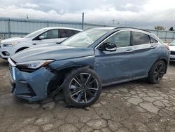 Infiniti salvage cars for sale: 2022 Infiniti QX55 Sensory