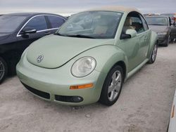 Salvage cars for sale at Riverview, FL auction: 2007 Volkswagen New Beetle Convertible Option Package 2