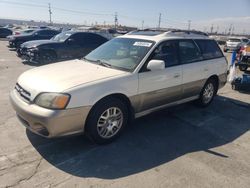 Salvage cars for sale at Sun Valley, CA auction: 2002 Subaru Legacy Outback H6 3.0 LL Bean