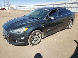 Salvage cars for sale from Copart Adelanto, CA: 2015 Ford Fusion Titanium Phev