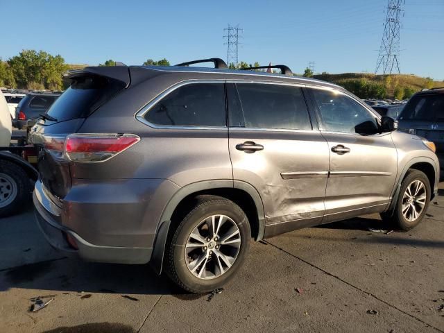 2016 Toyota Highlander XLE