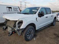 Salvage cars for sale at Elgin, IL auction: 2021 Ford F150 Supercrew