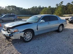 Salvage cars for sale at Houston, TX auction: 2009 Lincoln Town Car Signature Limited