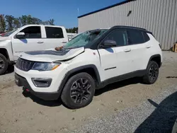 Jeep salvage cars for sale: 2020 Jeep Compass Trailhawk