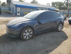 Salvage cars for sale at Wichita, KS auction: 2020 Tesla Model Y