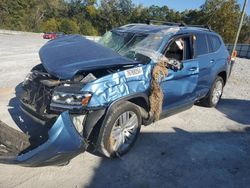 Salvage cars for sale at Cartersville, GA auction: 2019 Volkswagen Atlas SE