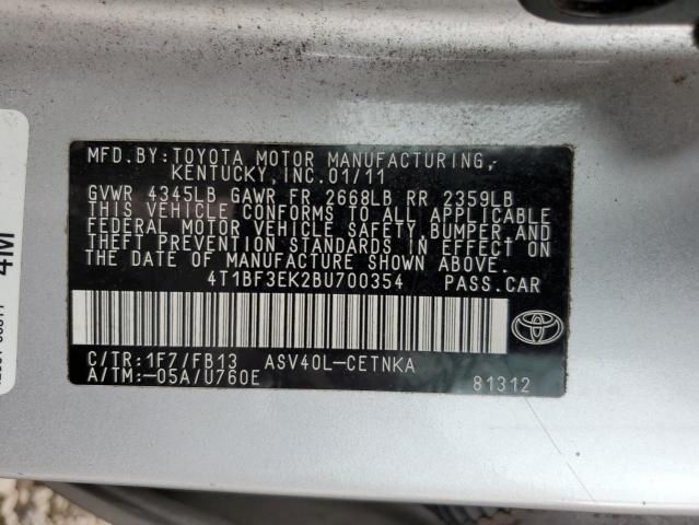 2011 Toyota Camry Base