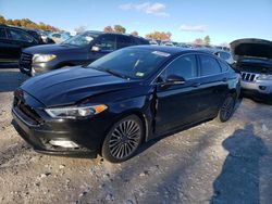 Salvage cars for sale at West Warren, MA auction: 2018 Ford Fusion TITANIUM/PLATINUM