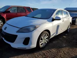 Mazda 3 Vehiculos salvage en venta: 2012 Mazda 3 I