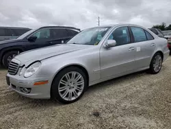 Salvage cars for sale at Arcadia, FL auction: 2008 Mercedes-Benz E 350 4matic