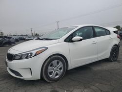 KIA Forte salvage cars for sale: 2018 KIA Forte LX