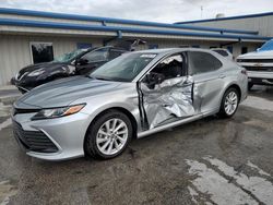 Salvage cars for sale at Fort Pierce, FL auction: 2021 Toyota Camry LE