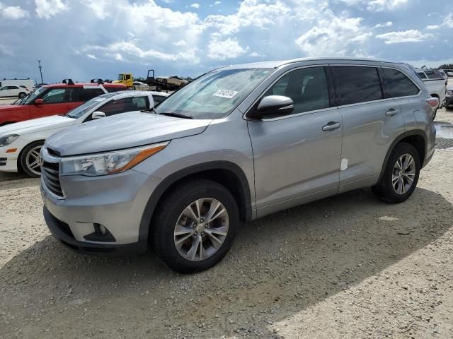 2015 Toyota Highlander XLE