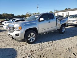 Salvage trucks for sale at Augusta, GA auction: 2015 GMC Canyon SLE