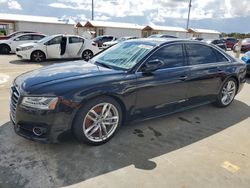 Salvage cars for sale at Riverview, FL auction: 2017 Audi A8 L Quattro