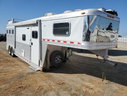 Salvage trucks for sale at Fresno, CA auction: 2007 Elit Horse Trailer