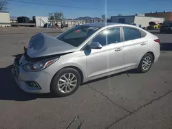 Salvage cars for sale from Copart Anthony, TX: 2021 Hyundai Accent SE