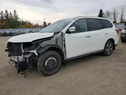 Nissan salvage cars for sale: 2019 Nissan Pathfinder S