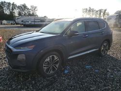 Salvage cars for sale at Spartanburg, SC auction: 2019 Hyundai Santa FE Limited