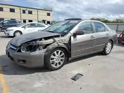 Honda Vehiculos salvage en venta: 2007 Honda Accord EX