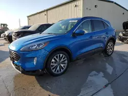 Salvage cars for sale at Haslet, TX auction: 2020 Ford Escape Titanium