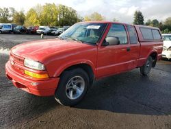 Salvage cars for sale at Portland, OR auction: 2000 Chevrolet S Truck S10