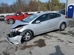 KIA Forte salvage cars for sale: 2017 KIA Forte LX